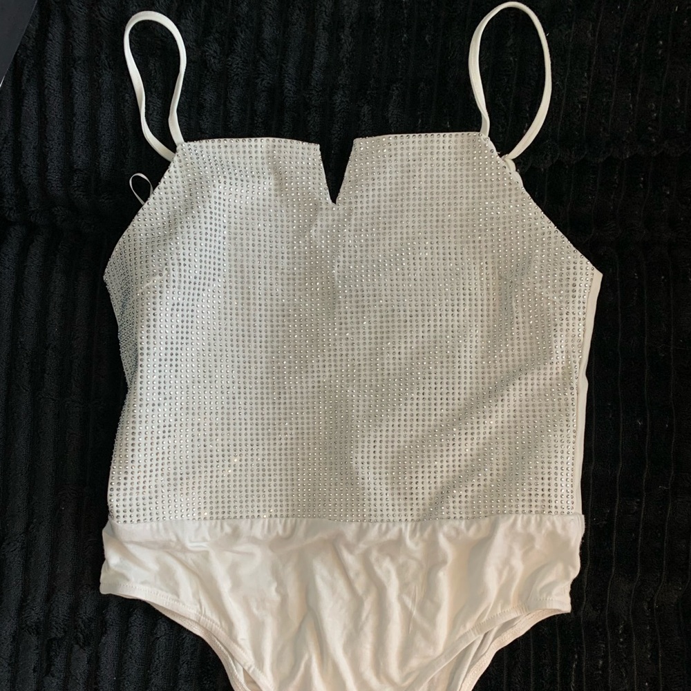 Rhinestone bodysuit